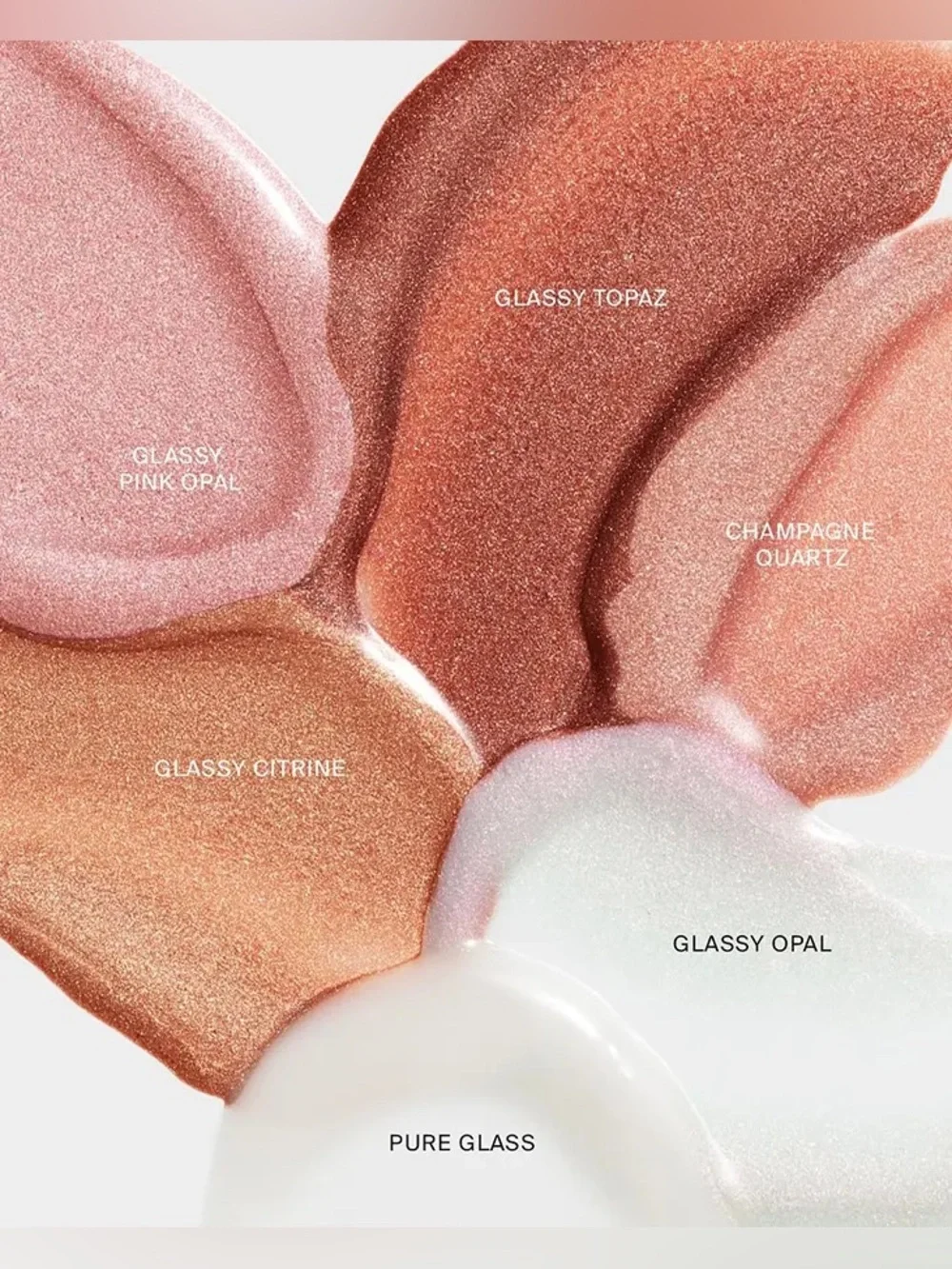 Haus Labs Lady Gaga Bio Radiant Glassy Highlighter Balm Glassy Champagne Quartz